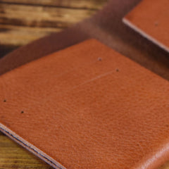 Handmade Leather Mens Cool Wallet Men Slim Wallets Front Pocket Wallet for Men - iwalletsmen