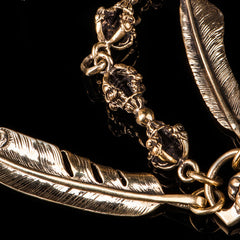 Brass biker trucker Tibetan Keychain wallet Chain for chain wallet biker wallet trucker wallet