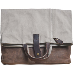 Mens Canvas Cool Side Bag Messenger Bag Canvas Handbag Canvas Tote for Men - iwalletsmen