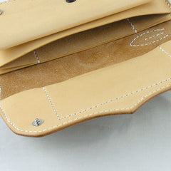 Handmade Leather Biker Wallet Tooled Floral Mens Cool Chain Wallet Trucker Wallet with Chain