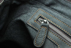 Black Cool Leather Messenger Bag Handbag Shoulder Bag For Men - iwalletsmen