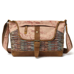 Mens Canvas Rustic Side Bag Messenger Bag Camera Courier Bag Shoulder Bag for Men - iwalletsmen