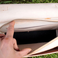 Handmade Leather Cool Mens Brown Briefcase Messenger Bag School Bag for men - iwalletsmen
