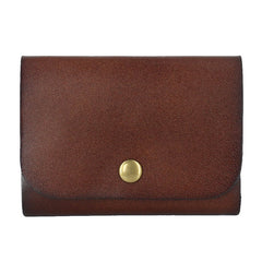 Leather Mens Front Pocket Wallet Small Wallets Card Wallet Change Wallet for Men - iwalletsmen