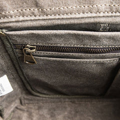 Canvas Mens Cool Small Messenger Bag iPad Bag Chest Bag Bike Bag Cycling Bag for men - iwalletsmen