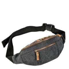 Cool Canvas Village Mens Sling Bag Chest Bag One Shoulder Backpack for Men - iwalletsmen