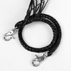 Handmade Leather Braided Wallet Chain Biker Wallet Chain Trucker Chain for Men - iwalletsmen