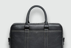 Handmade Leather Mens Cool Messenger Bag Work Bag Business Bag Briefcase Bag for men