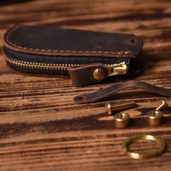 Handmade Leather Mens Cool Car Key Wallet Car Key Holder Car Key Case for Men - iwalletsmen