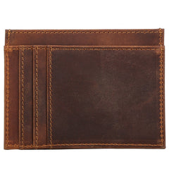 RFID Mens Leather Card Wallet Card Holder Front Pocket Wallet For Men - iwalletsmen