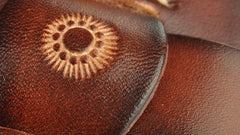 card holder wallet men's Brown Leather Wallet for Credit Cards Handmade Leather Card Wallets Mens Leather Card Wallet