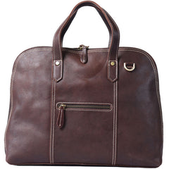 Genuine Leather Mens Cool Messenger Bag Briefcase Work Bag Business Bag for men