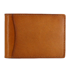 Cool Leather Mens license Wallet Front Pocket Wallets Small License Holder for Men - iwalletsmen