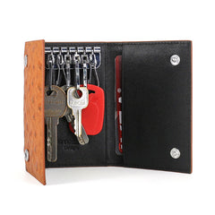 Leather Mens Key Wallet Car Keys Holder Cool Car Keys Case for Men - iwalletsmen