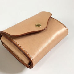 Handmade Leather Mens Cool billfold Wallet Card Holder Small Card Slim Wallets for Men
