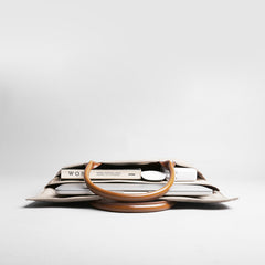 Fashion PVC Canvas Casual Black Men's Handbag Briefcase Business Laptop Handbag For Men - iwalletsmen