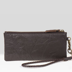 Handmade Leather Mens Chain Biker Wallet Cool Leather Wallet Wrist Wallets for Men - iwalletsmen