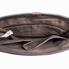 Canvas Mens Cool Small Messenger Bag iPad Bag Chest Bag Bike Bag Cycling Bag for men - iwalletsmen