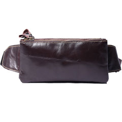 Leather Men Fanny Pack Small Waist Bag Hip Pack Belt Bag Bumbag for Men