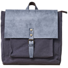 Cool Mens Canvas Backpack Canvas Travel Bag Canvas School Bag for Men - iwalletsmen