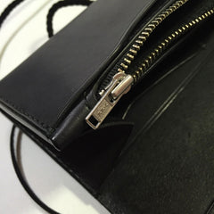Handmade Leather Mens Clutch Wallet Cool Wallet Long Wallets Biker Chain Wallet for Men