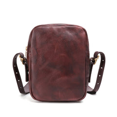 Cool Leather Mens Camera Bags Small Shoulder Bag Crossbody Bags For Men - iwalletsmen