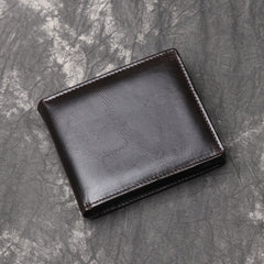 Cool RFID Leather Mens Bifold Small Wallet billfold Wallet Front Pocket Wallets for Men - iwalletsmen