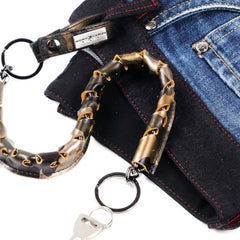 Camouflage  biker trucker Keychain wallet Chain for chain wallet biker wallet trucker wallet