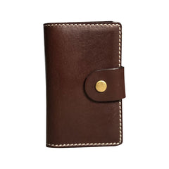 Handmade Leather Mens Cool Key Wallet Car Key Change Coin Card Holder Car Key Case for Men