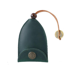 Brown Leather Draw Men and Women's Key Wallet Black Key Case Car Car Key Holder For Men - iwalletsmen