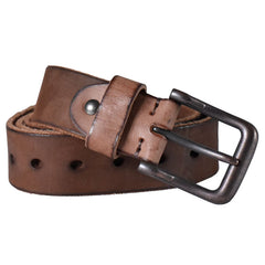 Handmade Leather Mens Leather Men Distress Brown Black Belt for Men Cool Leather Belt