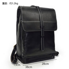 Fashion Black Mens Backpacks Laptop Backpack Travel Backpack Bags for Men - iwalletsmen