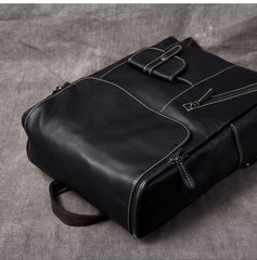 Black Leather Mens 14