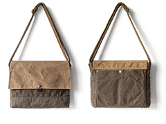 Canvas Mens Cool Small Messenger Bag iPad Bag Chest Bag Bike Bag Cycling Bag for men - iwalletsmen