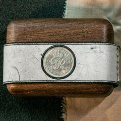 Leather Wood AirPods Pro Case with Coin Custom Handmade Leather Wood AirPods Pro Case Airpod Case Cover - iwalletsmen