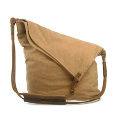 Mens Canvas Rustic Courier Bag Side Bag Messenger Bag Camera Shoulder Bag for Men - iwalletsmen