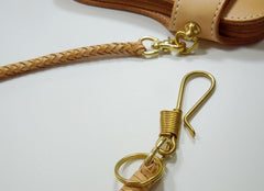 Leather Braided Biker Trucker Wallet Chain Hook for Chain Wallet Biker Wallet Trucker Wallet