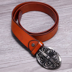 Handmade Genuine Custom Leather Mens Leather Men Brown Black Belt for Men