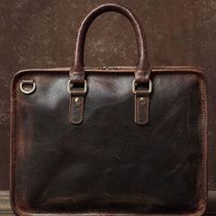 briefcase leather laptop leather briefcases for men brown leather briefcase 