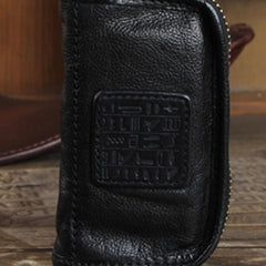 Handamde Genuine Leather Mens Cool Key Wallet Car Key Holder Car Key Case for Men