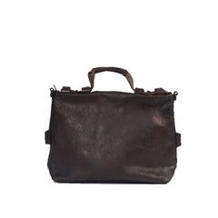 Cool Leather Mens Briefcase 14inch Laptop Bag Work Handbag Shoulder Bag Business Bag for Men - iwalletsmen