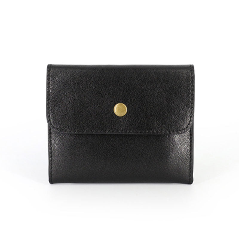 Leather Mens Front Pocket Wallet Small Wallet Card Wallet Change Wallet for Men - iwalletsmen