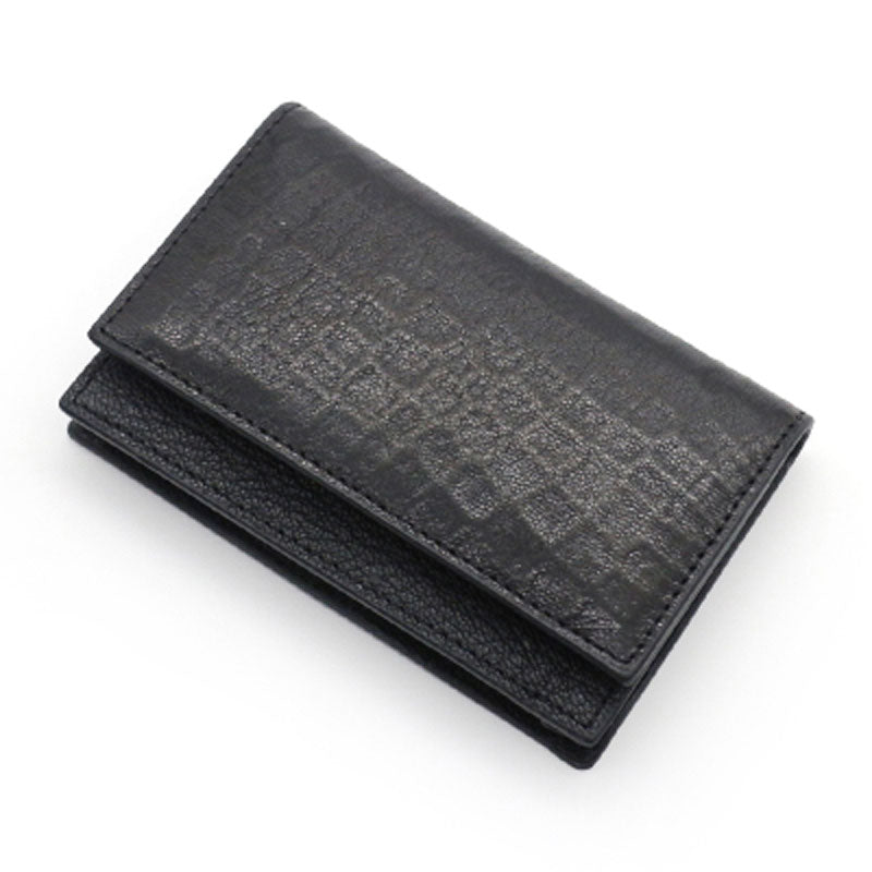 Leather Mens Card Wallet Front Pocket Wallet Small Slim Wallets Change Wallet for Men - iwalletsmen