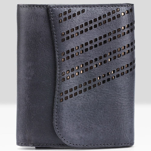Handmade Mens Cool billfold Leather Wallet Men Small Zipper Wallets Trifold for Men