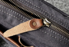 Canvas Leather Mens Cool Messenger Bag Sling Bag Chest Bag Bike Bag Cycling Bag for men
