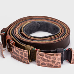 Handmade Genuine Leather Cool Belt Custom Mens Leather Men Brown Black Belt - iwalletsmen