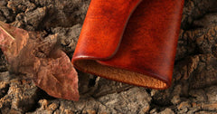 Handmade Leather Mens Cool Key Wallet Car Key Holder Car Key Case for Brown Men - iwalletsmen