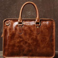  brown leather briefcase briefcase leather laptop Vintage leather briefcases for men