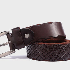 Handmade Genuine Leather Cool Belt Custom Mens Leather Men Brown Black Belt