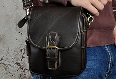 Cool Leather Belt Pouch Belt Bag Waist Bag Small Shoulder Bags For Men - iwalletsmen